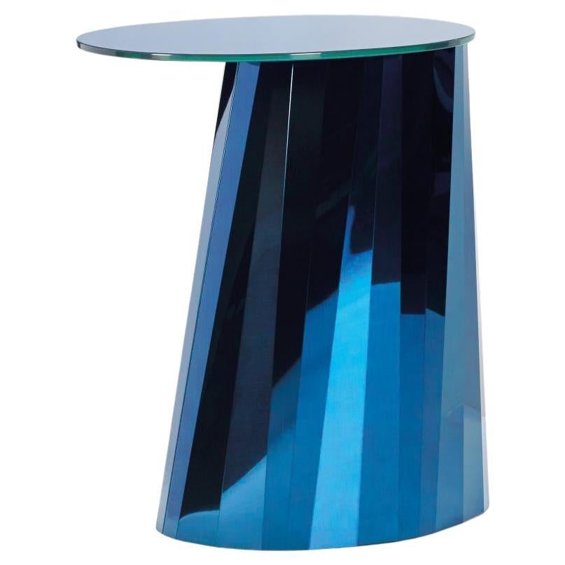 Table basse ClassiCon Pli Side Table High Design Victoria Wilmotte - Bleu en vente