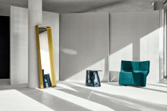 Mesa baja ClassiCon Pli Side Table Low Design Victoria Wilmotte - Azul