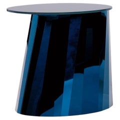Mesa baja ClassiCon Pli Side Table Low Design Victoria Wilmotte - Azul