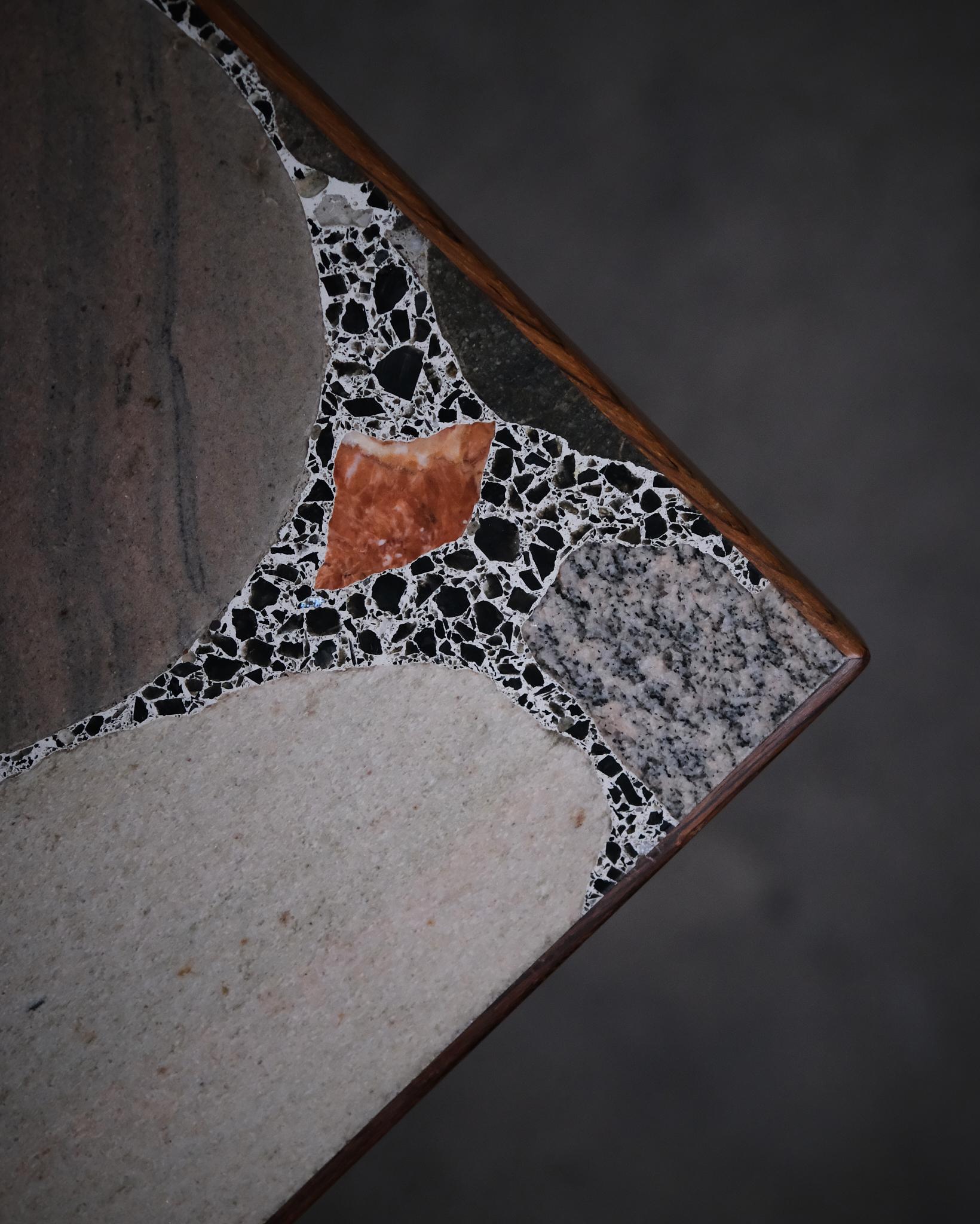 Tavolino 'Conglo' di Erling Viksjø, Bruksbo, Norvegia, metà del XX secolo in vendita 4