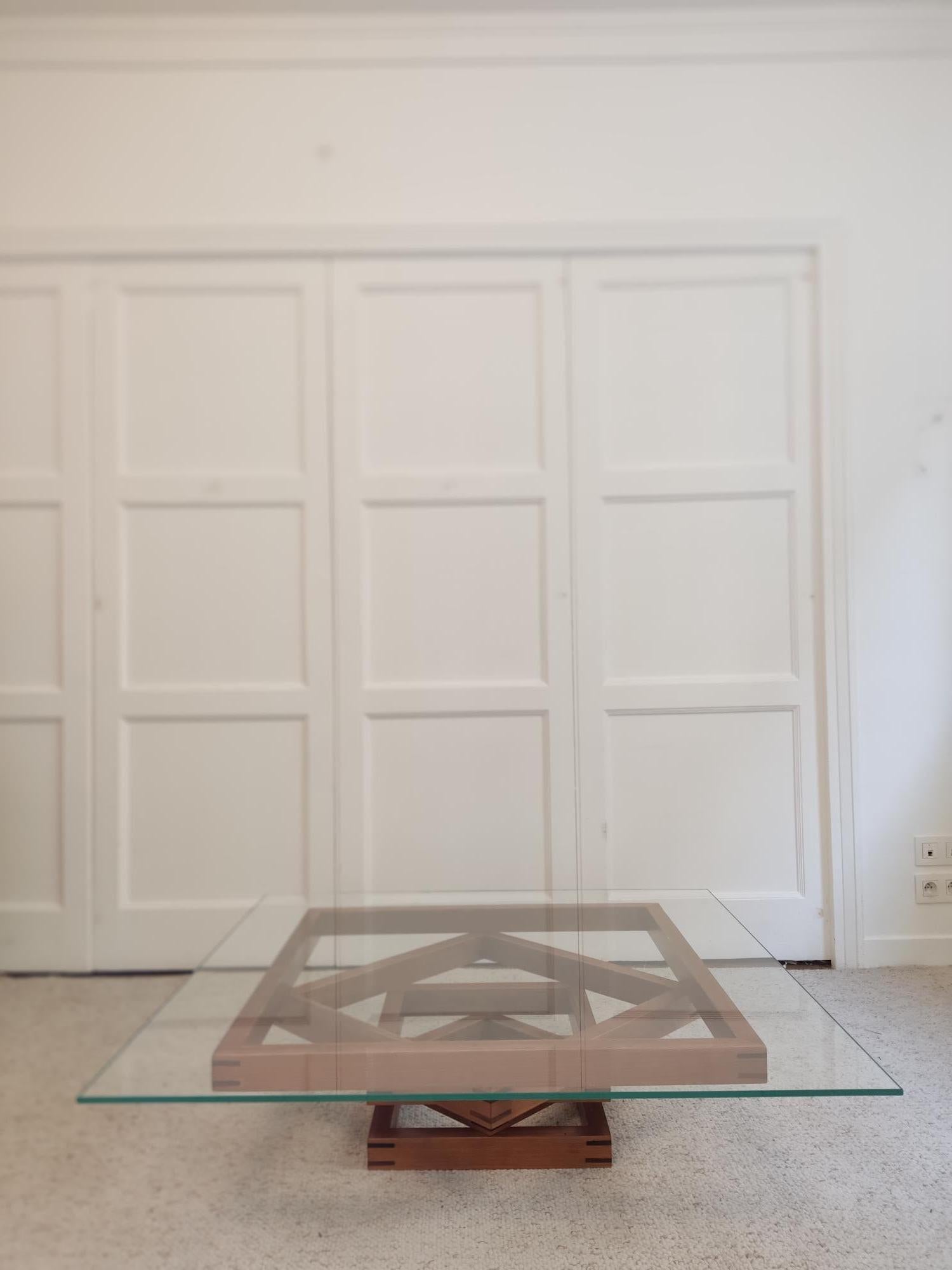 Square Italian coffee table called 