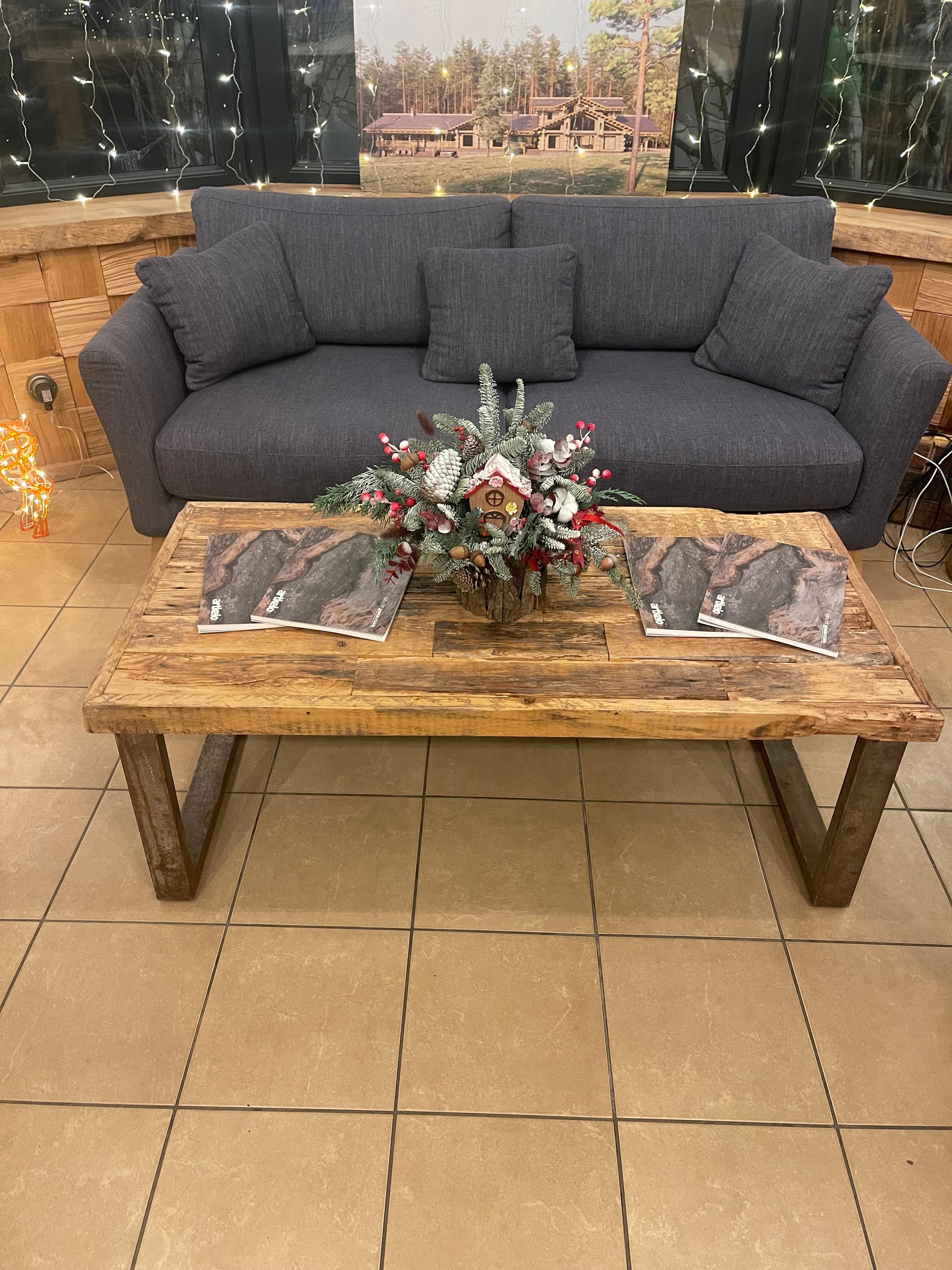 Couchtisch Craft aus Kiefer Holz 120х65cm im Zustand „Neu“ im Angebot in Burlăceni, Cahul District