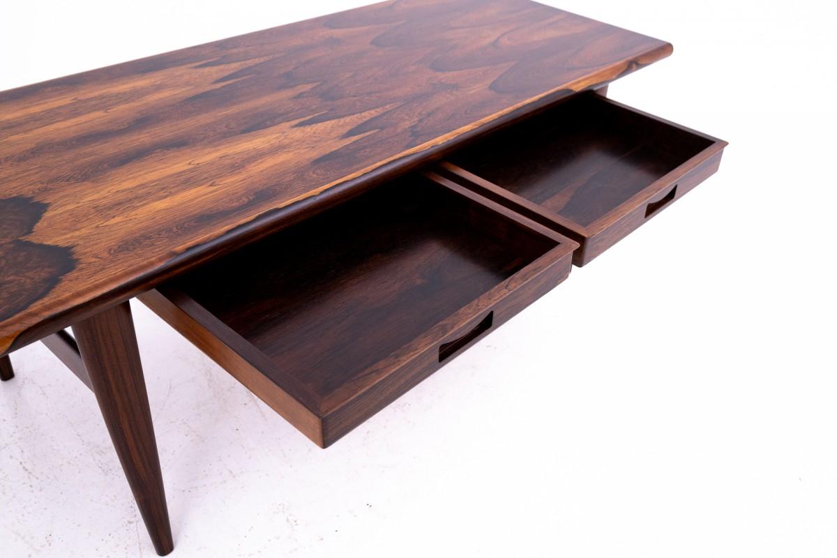 Coffee table, Danish design, 1960s. After renovation. In Good Condition For Sale In Chorzów, PL