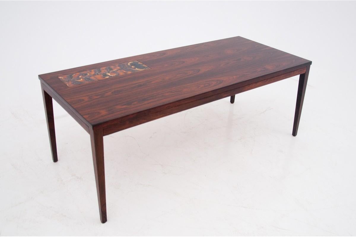 Coffee table, Danish design, 1960s. Renovated. In Good Condition For Sale In Chorzów, PL
