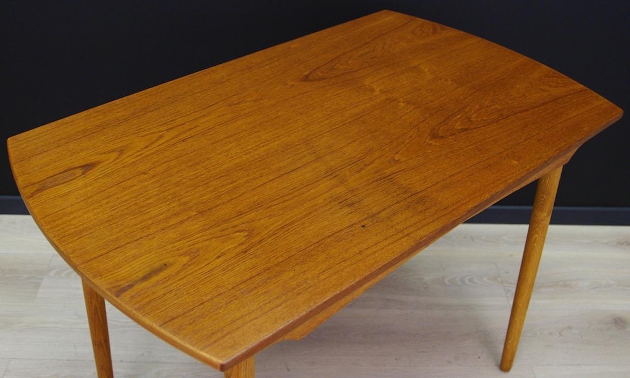 Scandinavian Coffee Table Danish Design Retro Teak Vintage, 1960s For Sale