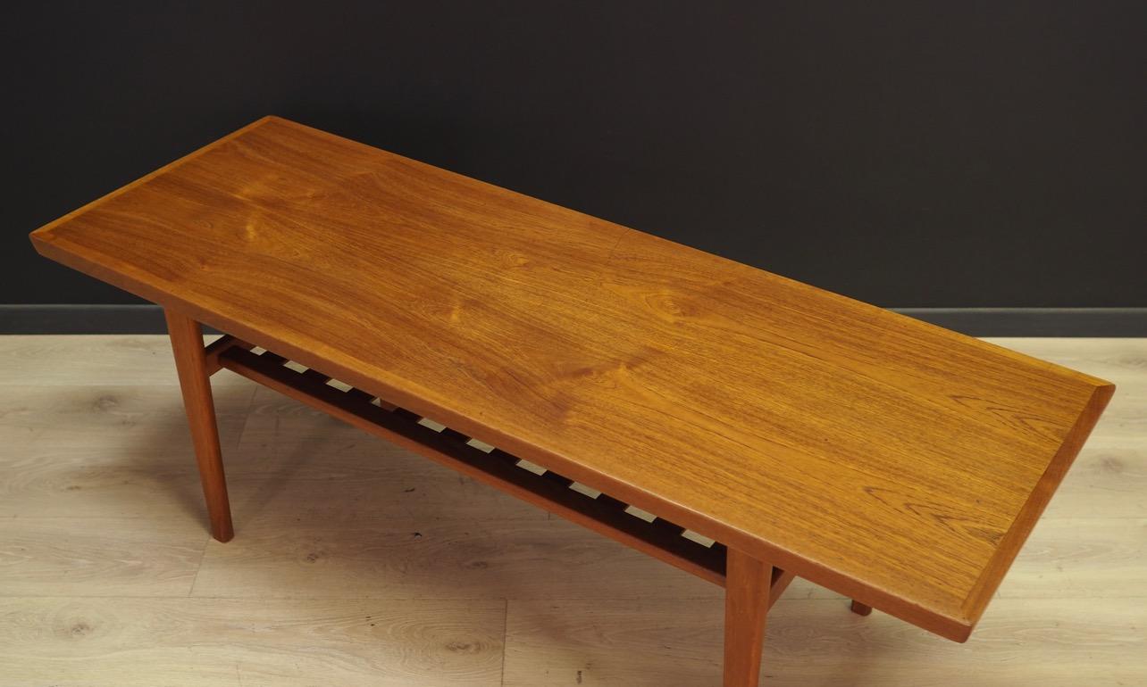 Veneer Coffee Table Danish Design Vintage Teak, 1960s