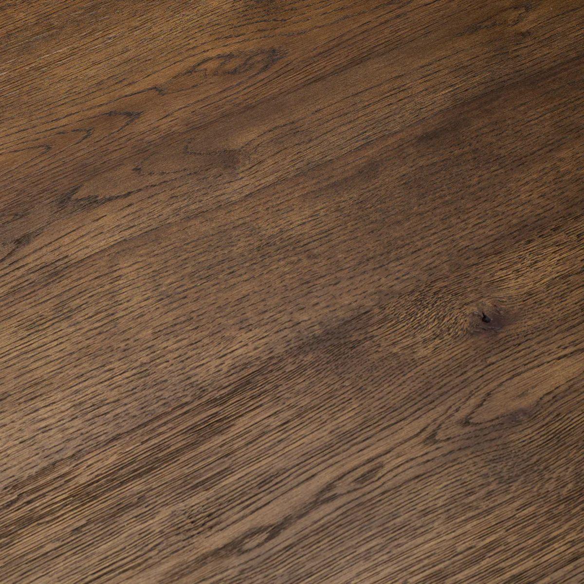 Table basse - Placage chêne brun foncé en vente 1