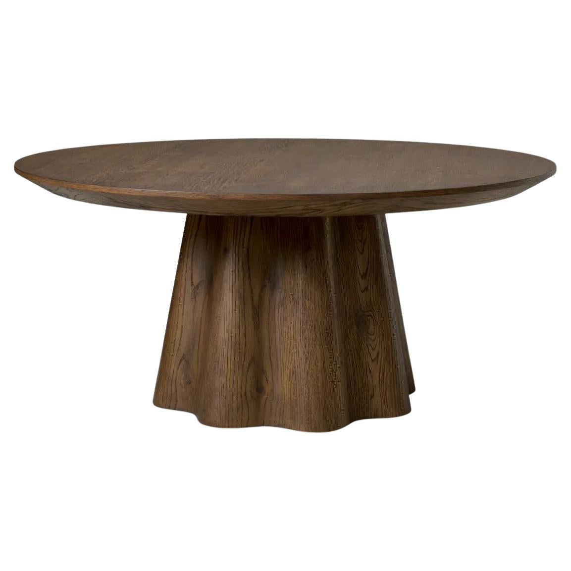Coffee Table – Dark Brown Oak Veneer