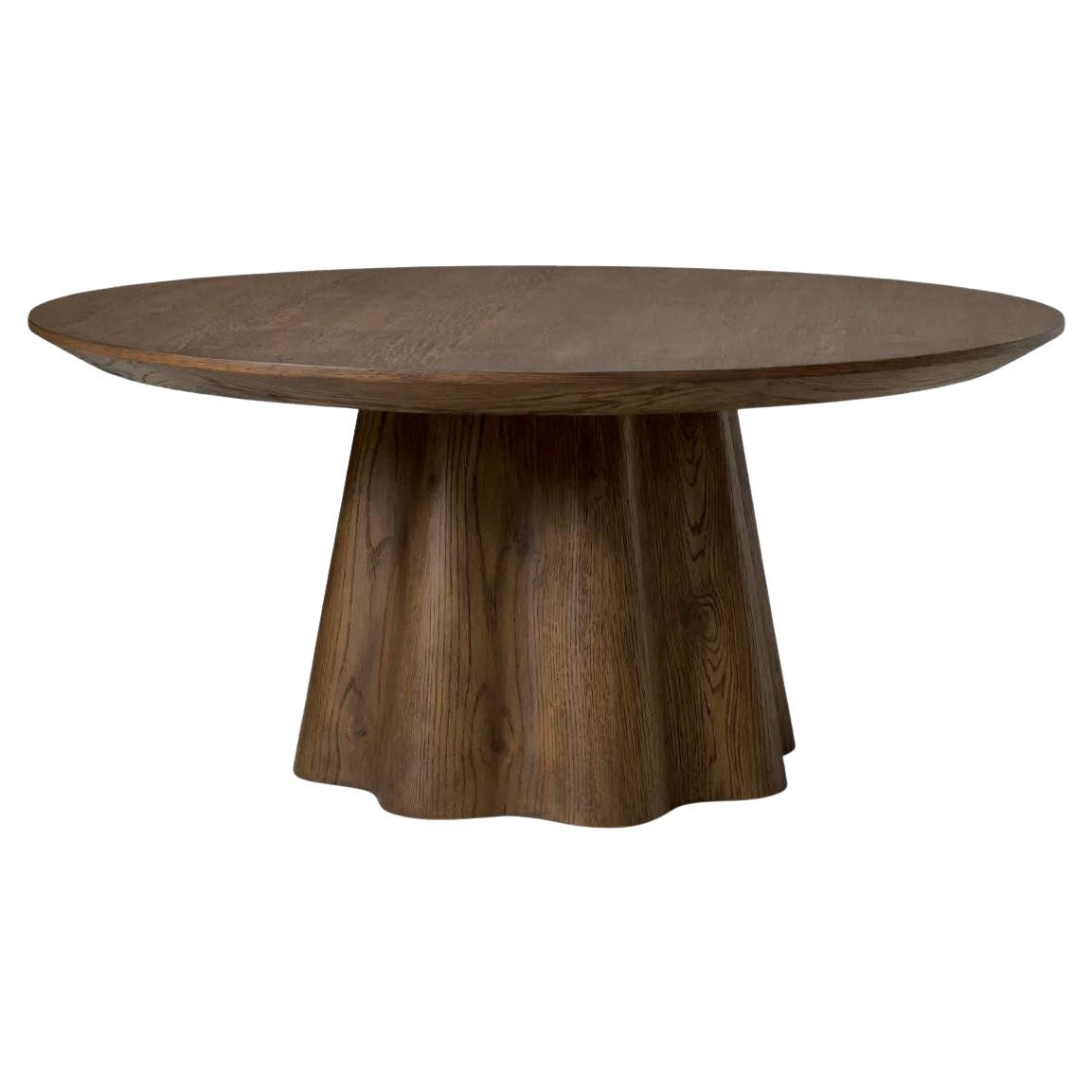 Coffee Table – Dark Brown Oak Veneer, from Riviera Décotation