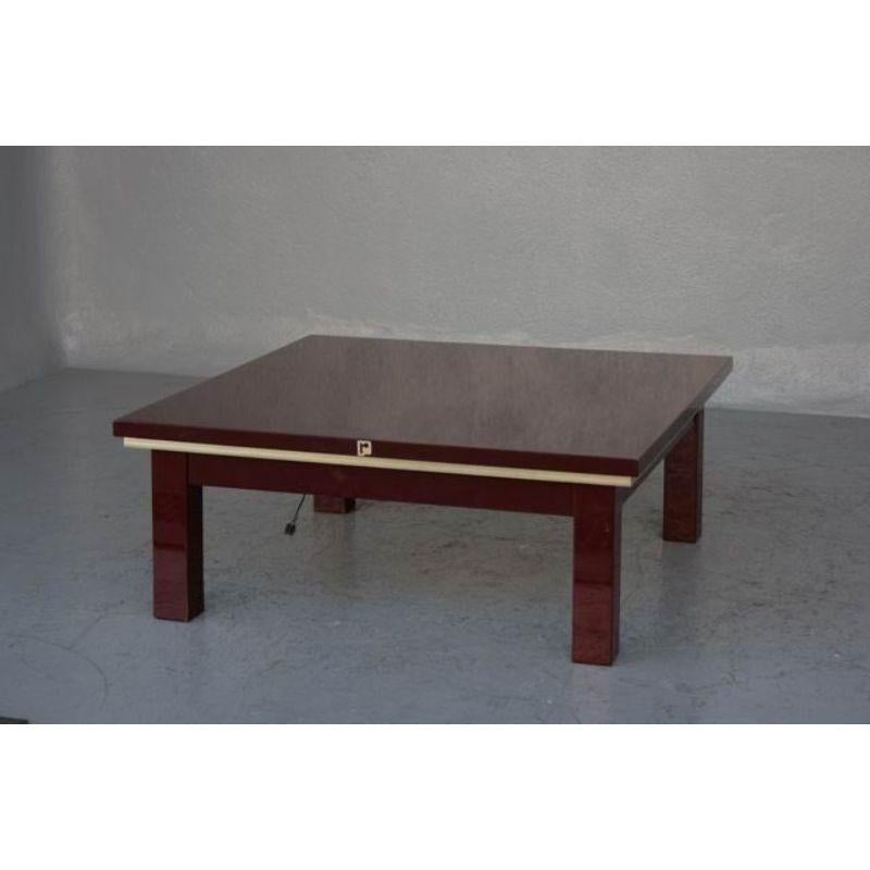 Lacquered Coffee Table Design 1970 Paco Rabannes For Sale
