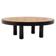 Coffee Table Designed by French Designer Roger Capron