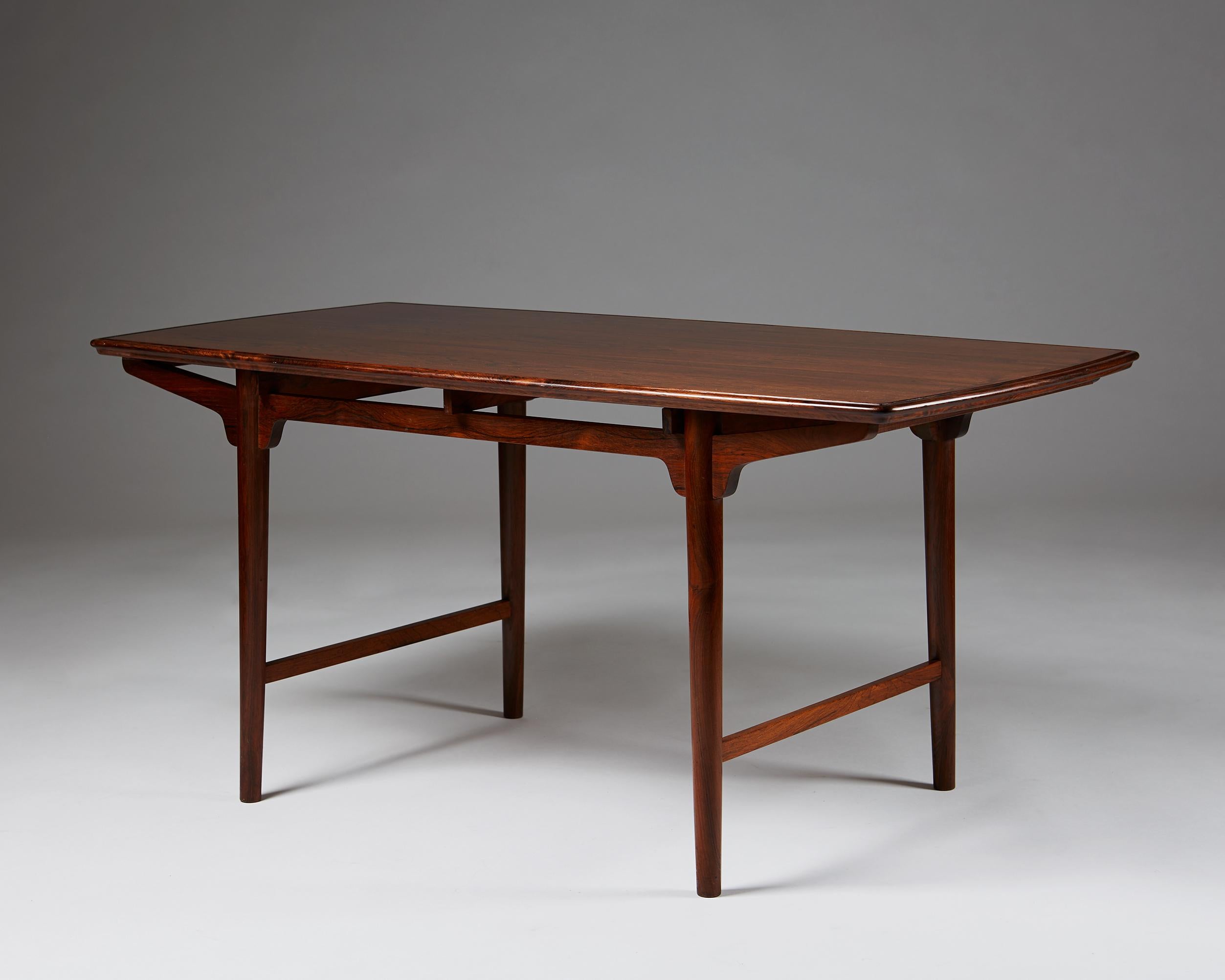 Scandinavian Modern Coffee Table Designed by Frode Holm for Illums Bolighus, Denmark, 1950s For Sale
