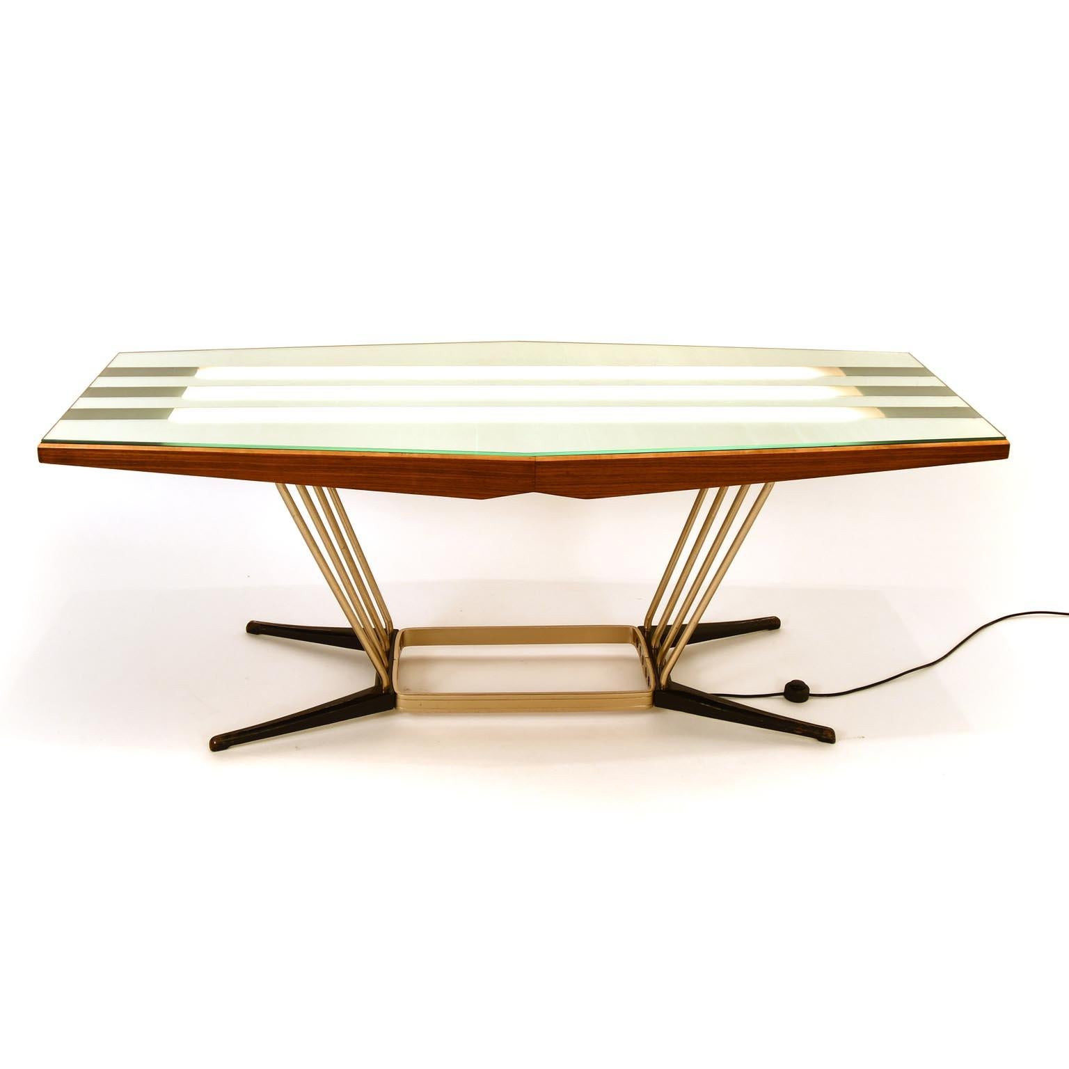 Coffee Table Designed by Oskar Riedel Mid-Century Modern Austrian Wien, 1957 In Good Condition In Vienna, AT