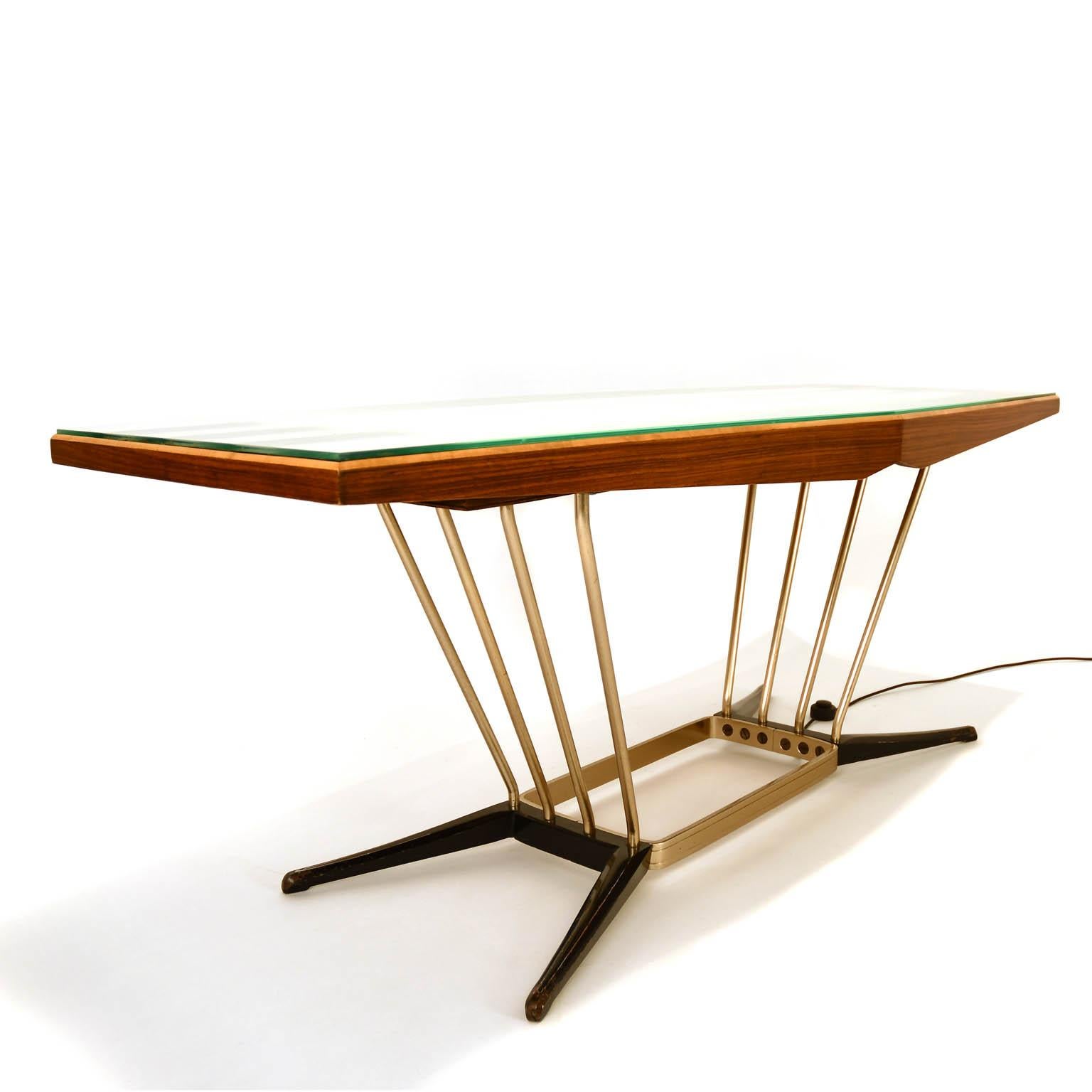 20th Century Coffee Table Designed by Oskar Riedel Mid-Century Modern Austrian Wien, 1957