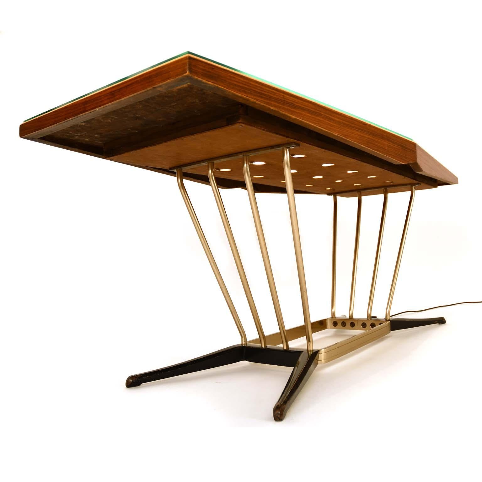 Coffee Table Designed by Oskar Riedel Mid-Century Modern Austrian Wien, 1957 1