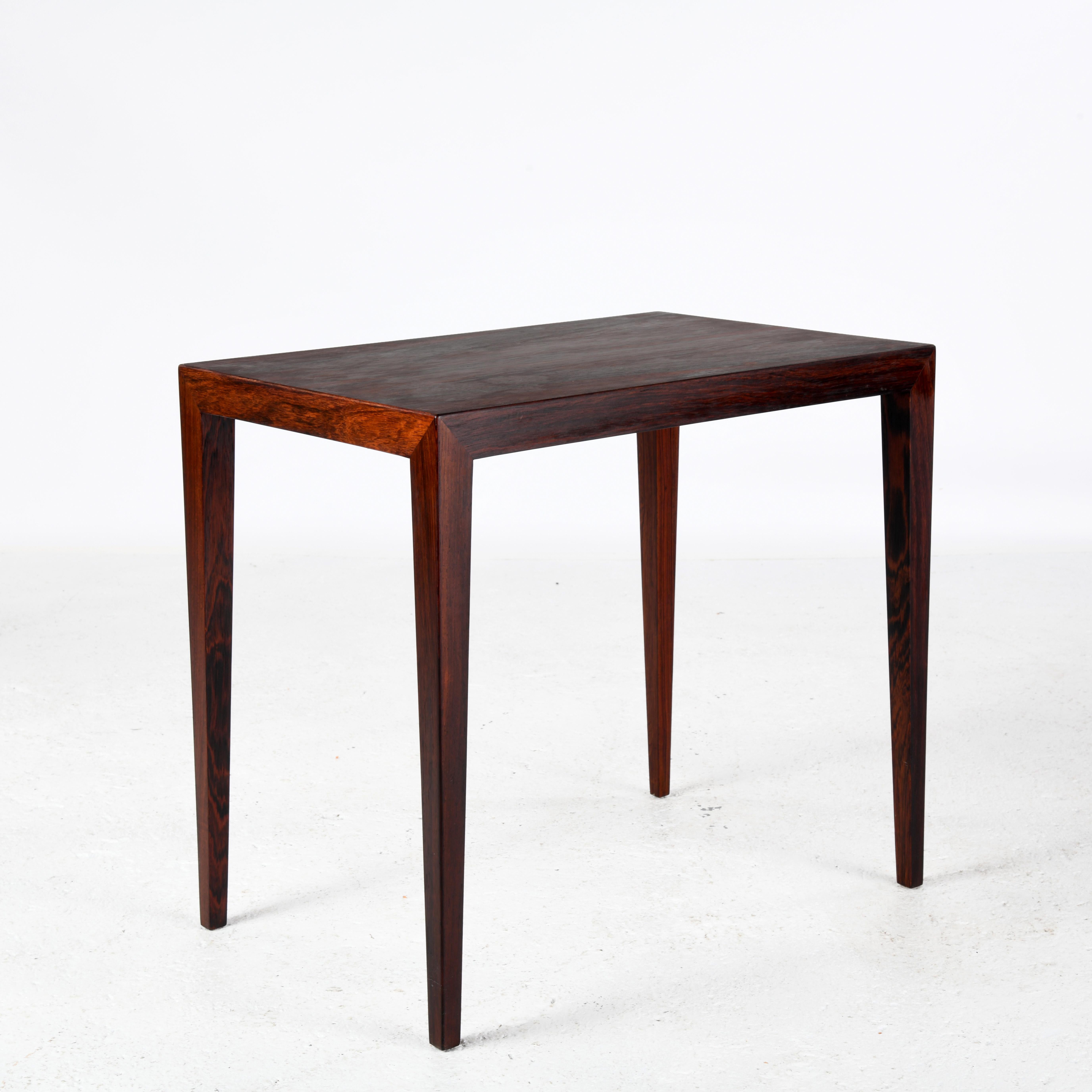 Scandinavian Modern Coffee table designed by Severin Hansen in the 60s For Sale