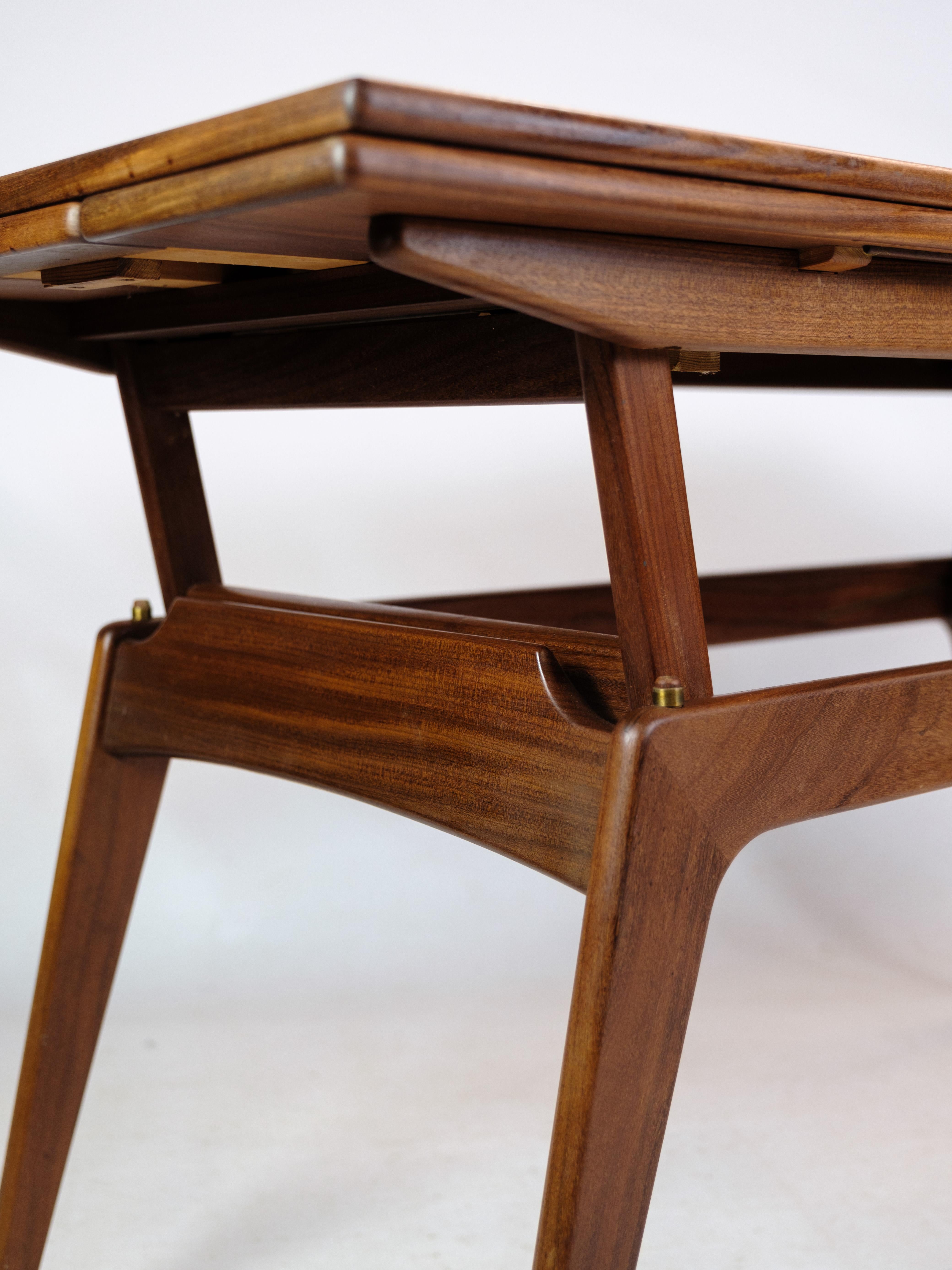 Coffee Table / Dining Table, Teak Wood, Copenhagen Table, Danish Furniture Manuf For Sale 6
