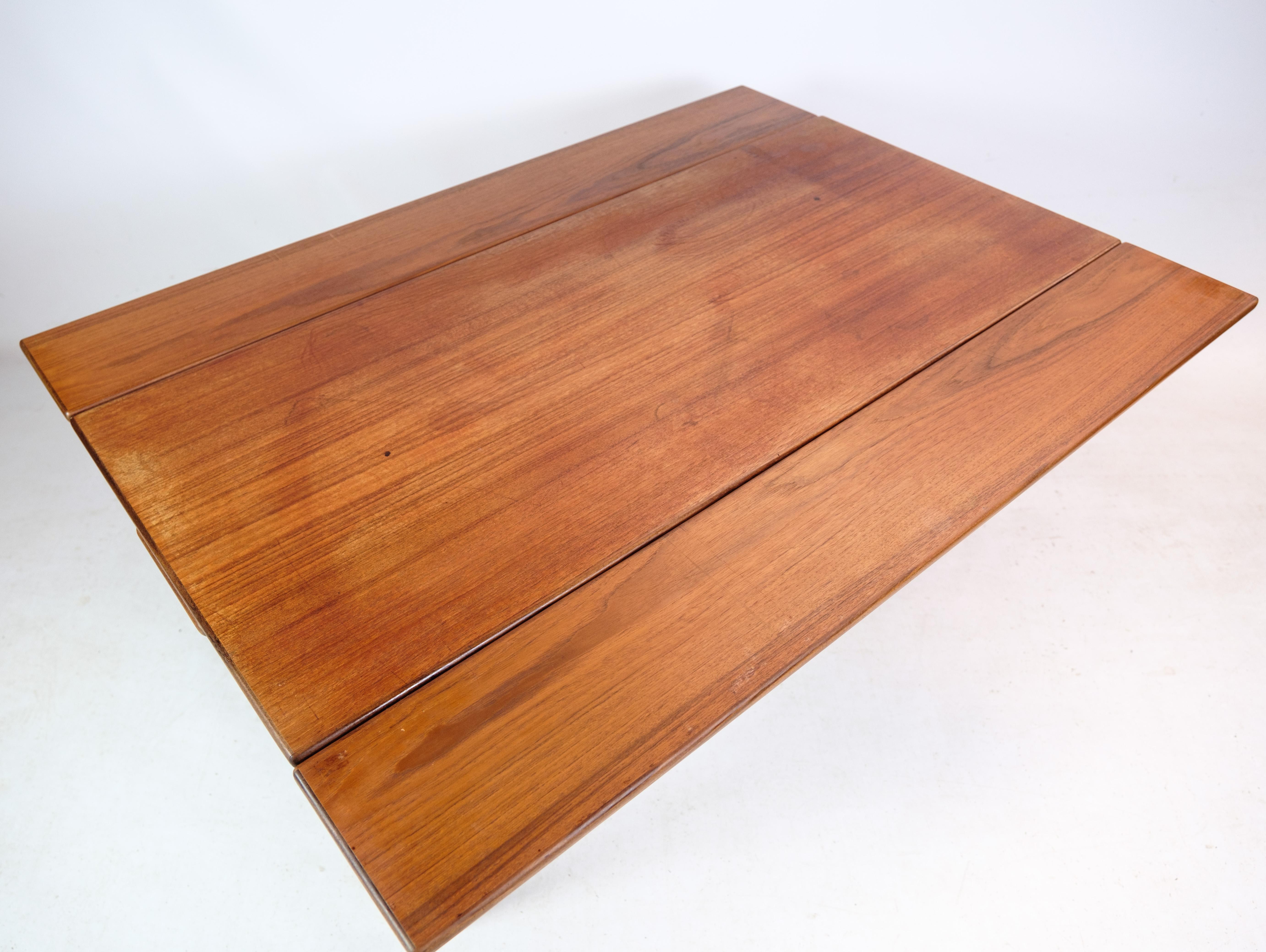 Coffee Table / Dining Table, Teak Wood, Copenhagen Table, Danish Furniture Manuf For Sale 2