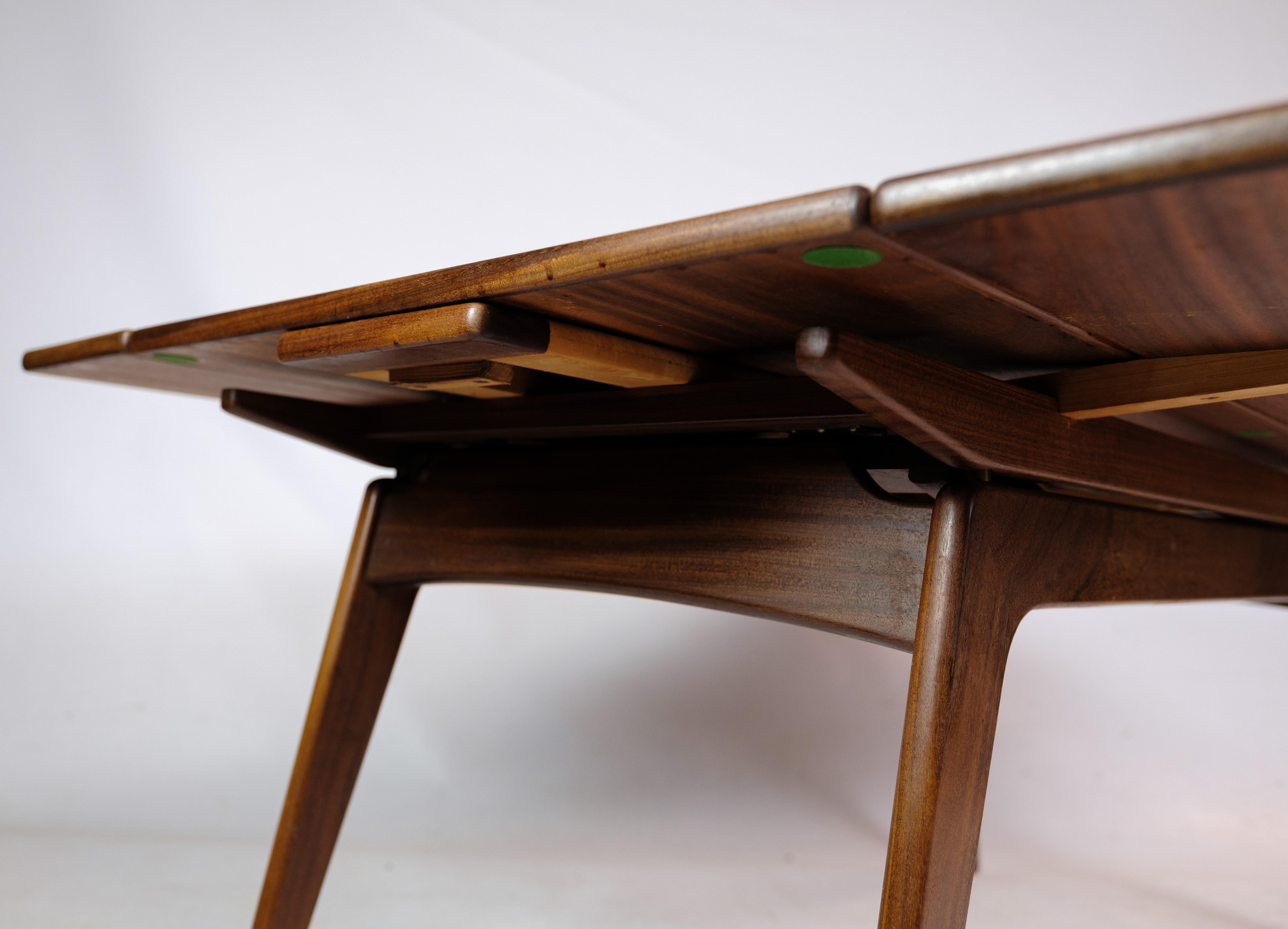 Coffee Table / Dining Table, Teak Wood, Copenhagen Table, Danish Furniture Manuf For Sale 3