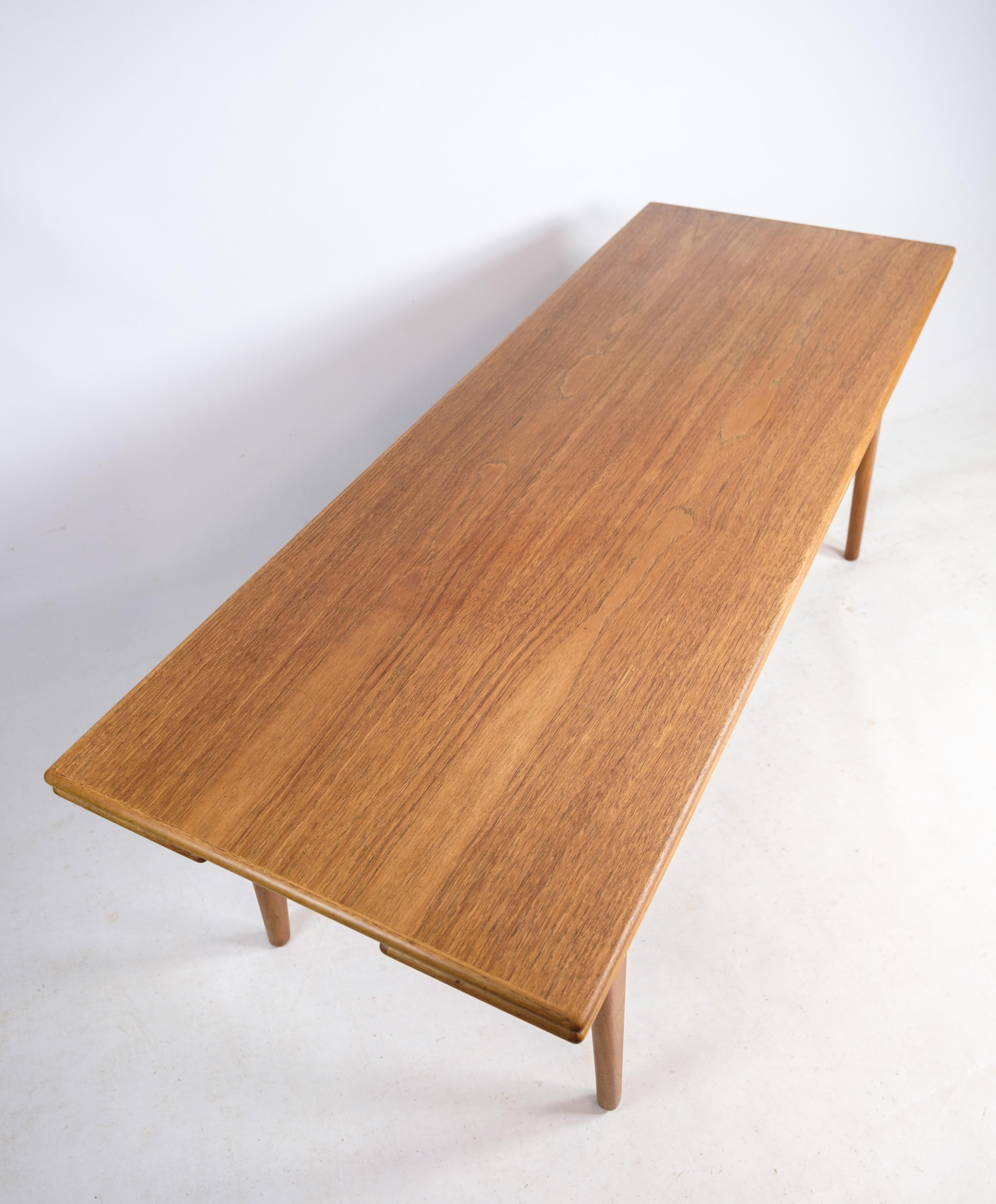 Coffee Table / Dining Table, Teak Wood, Copenhagen Table, Danish Furniture Manuf 4