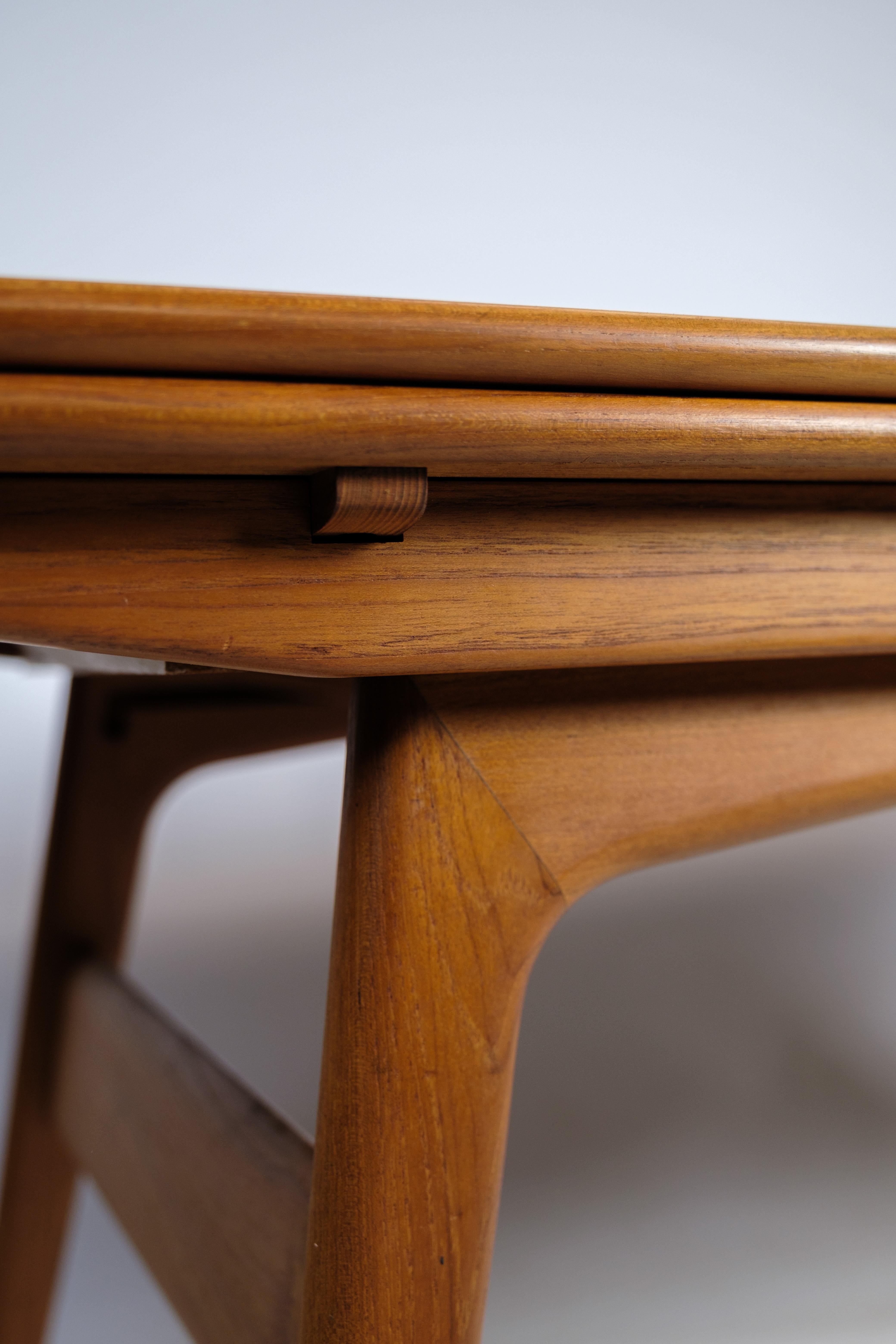 Coffee Table / Dining Table, Teak Wood, Copenhagen Table, Danish Furniture Manuf For Sale 4