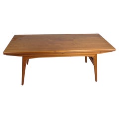 Used Coffee Table / Dining Table, Teak Wood, Copenhagen Table, Danish Furniture Manuf