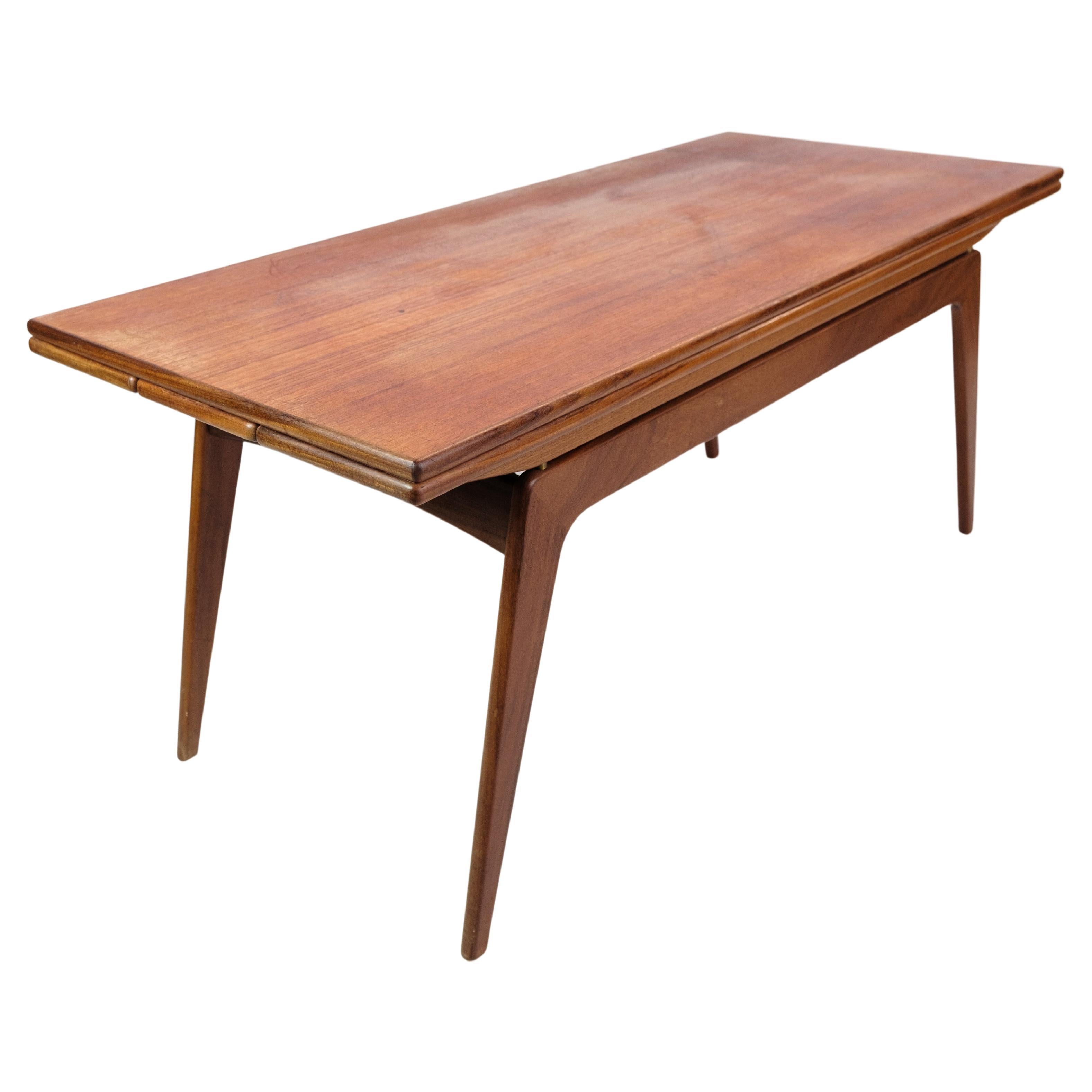 Coffee Table / Dining Table, Teak Wood, Copenhagen Table, Danish Furniture Manuf For Sale