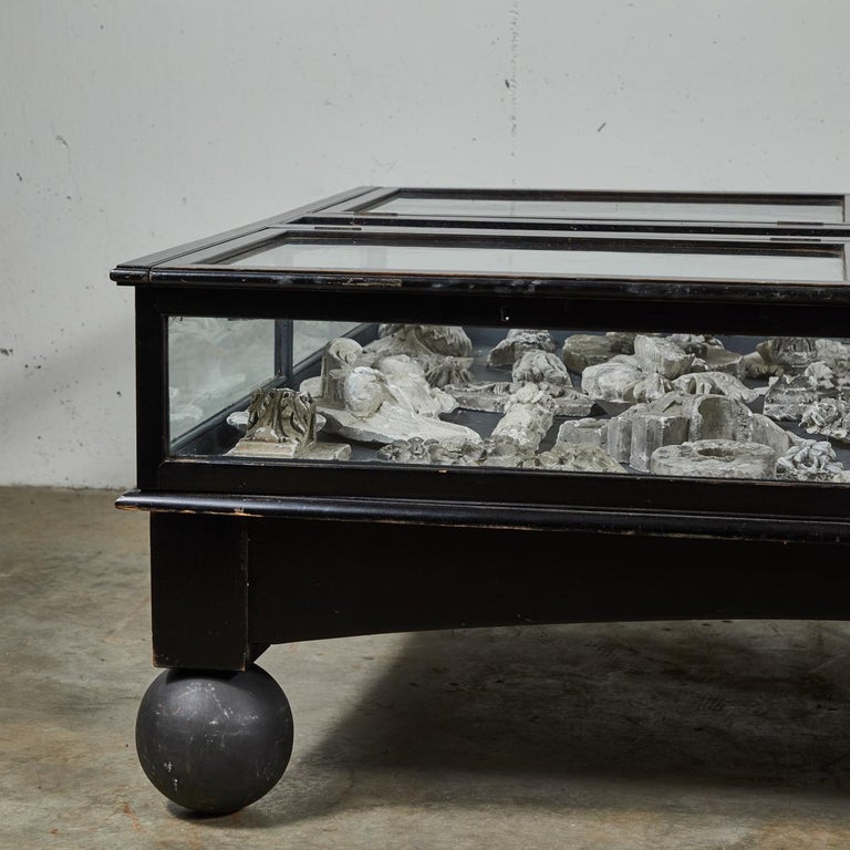 19th Century English Coffee Table Display Case at 1stDibs display