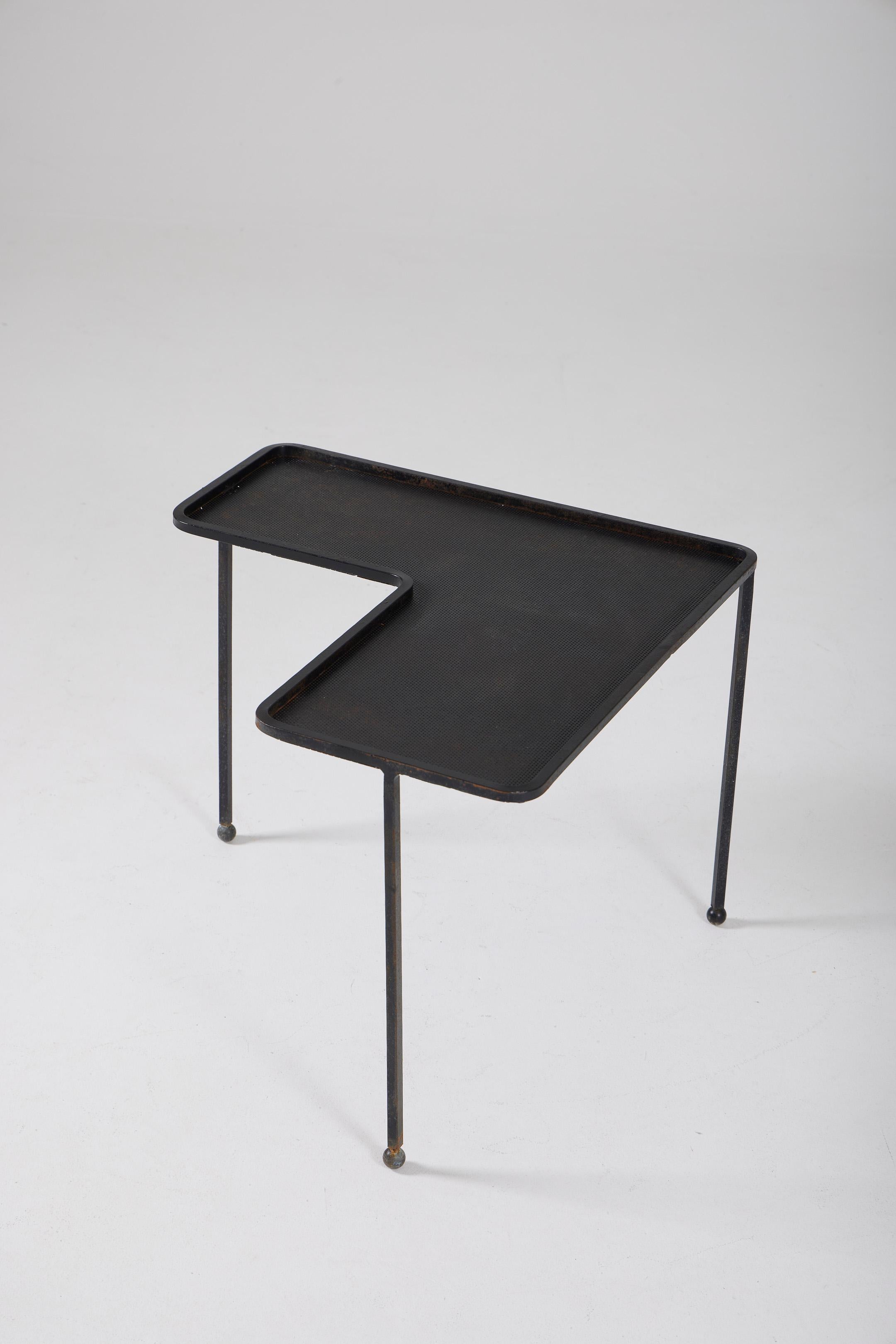 Coffee table Domino by Mathieu Matégot For Sale 5