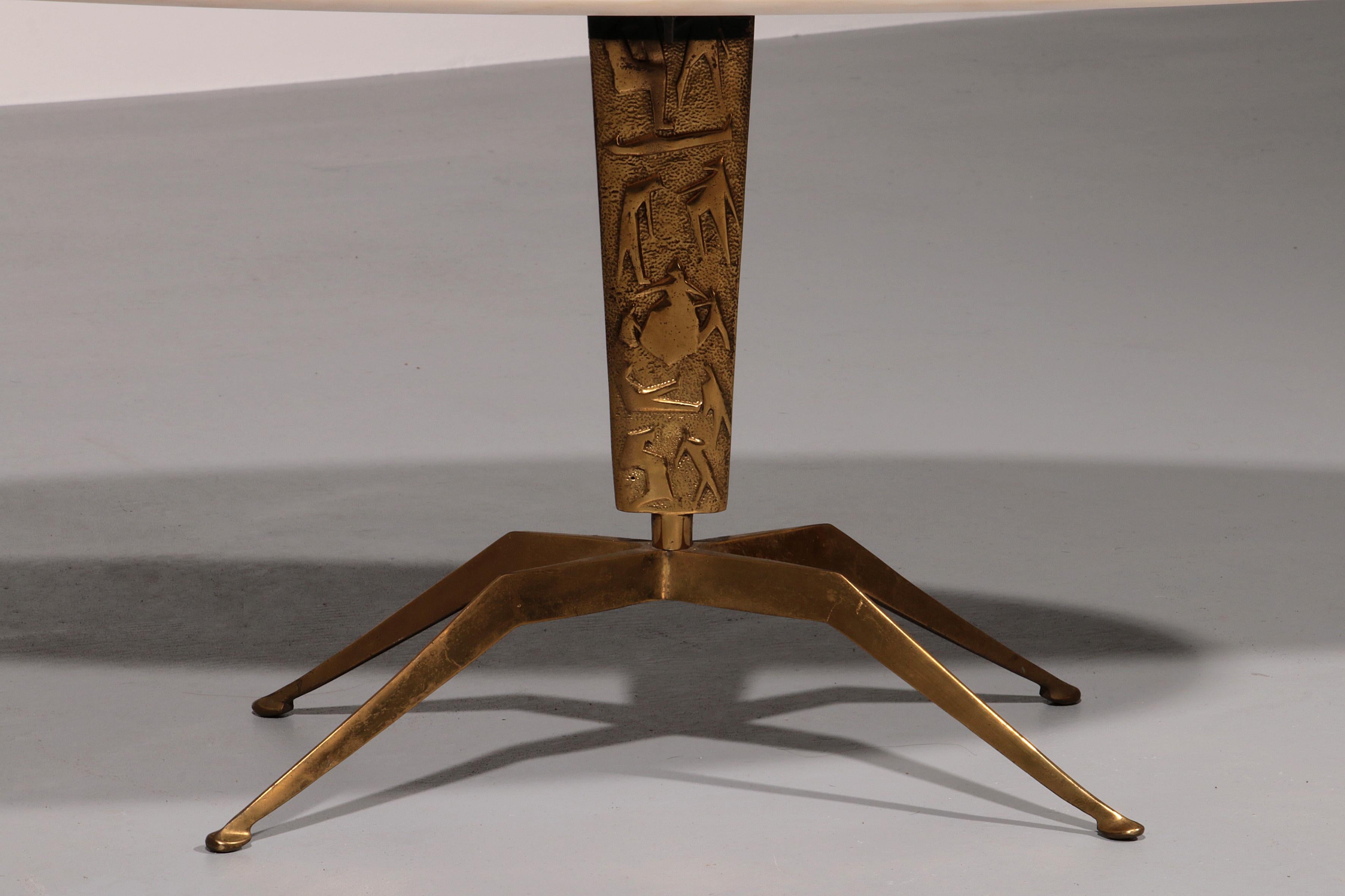 Coffee Table, Dube Duilio Barnabe Design. 1950s In Good Condition In Oirlo, LI