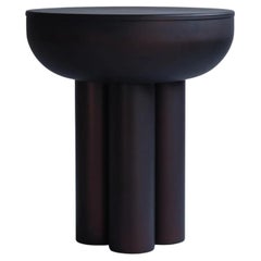 Couchtisch, Sofaende aus Aluminium, Modell Crown, hoch, Contemporary Work.