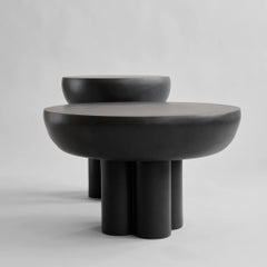Coffee Table, End of Sofa Model Crown, Design Coffee Table in Aluminium.