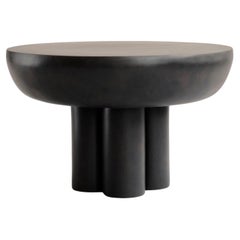 Tavolino da caffè, tavolino da salotto modello Crown, tavolino da caffè di design in alluminio.