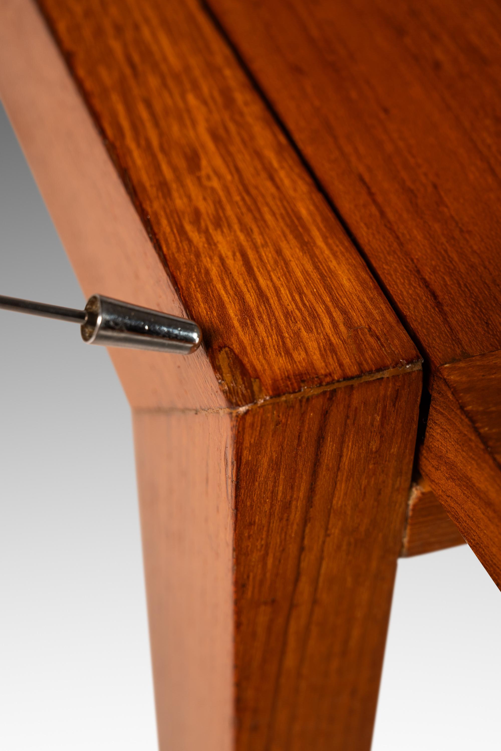 Coffee Table, Expanding Table Top, Stroage Space After Johannes Andersen, 1970's For Sale 5