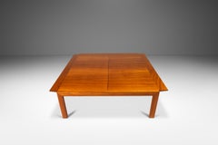 Coffee Table, Expanding Table Top, Stroage Space After Johannes Andersen, 1970's