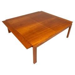 Couchtisch, ausziehbare Tischplatte, Stroage-Raumteiler nach Johannes Andersen, 1970er Jahre
