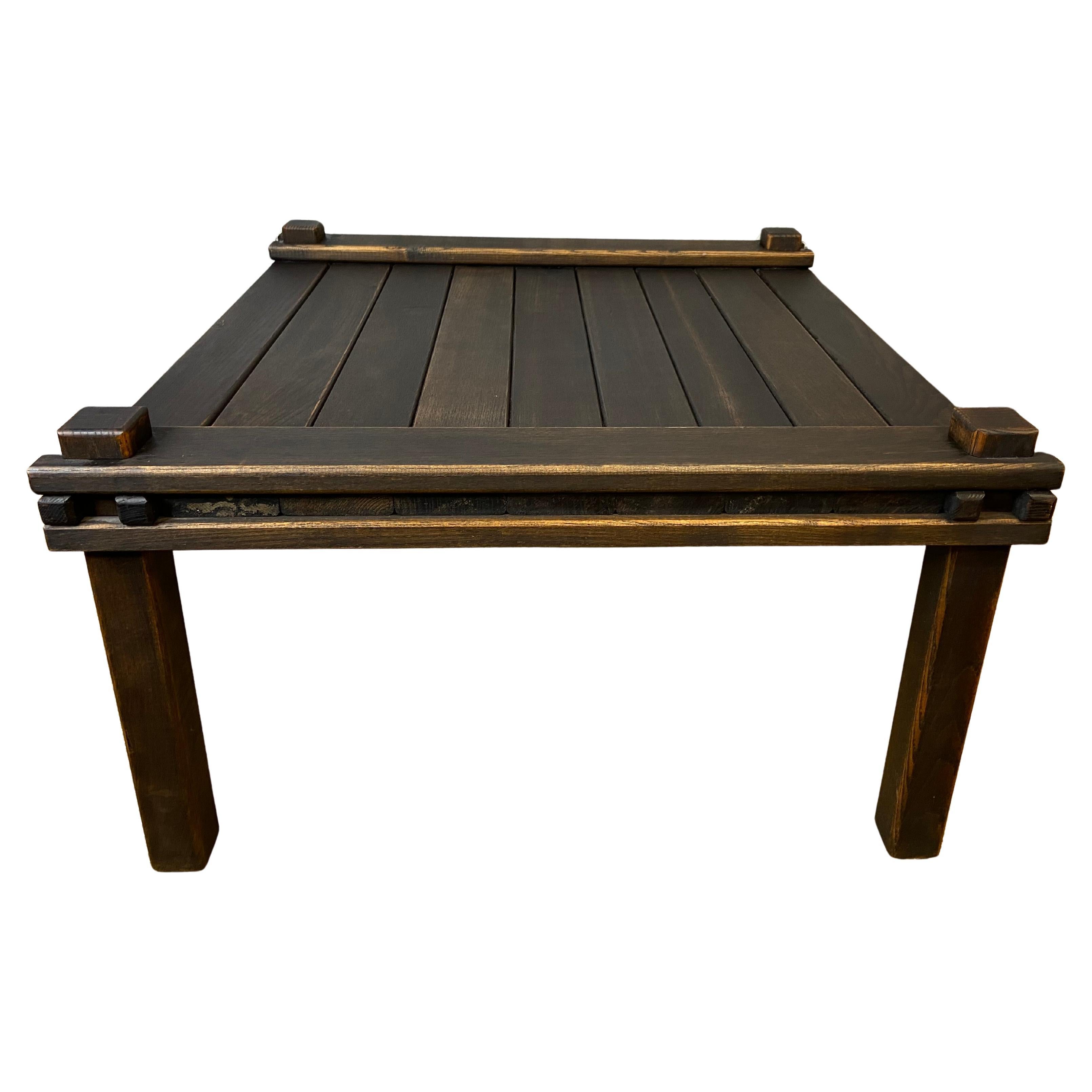 Mesa de centro "Farmer" de Gerd Lange para Bofinger, Alemania Años 60 en venta