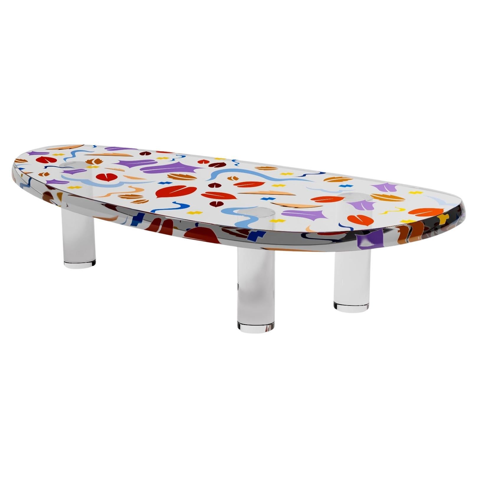 Coffee Table Forme Libre by Studio Superego and Alessandro Guerriero For Sale