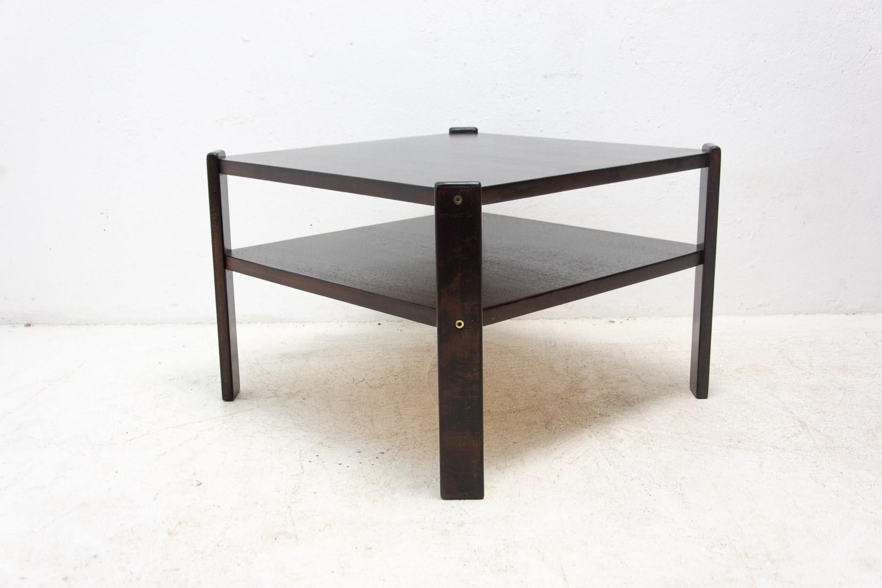 Wood Coffee Table from Czechoslovakia, 1980s For Sale