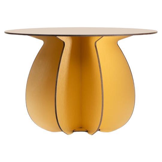 Coffee Table - GARDENIA Gold ø55 cm For Sale