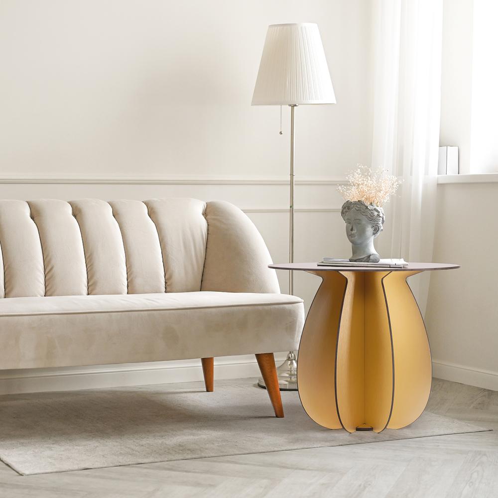 Table basse - GARDENIA Gold ø60 cm Neuf - En vente à FONTAIN, FR
