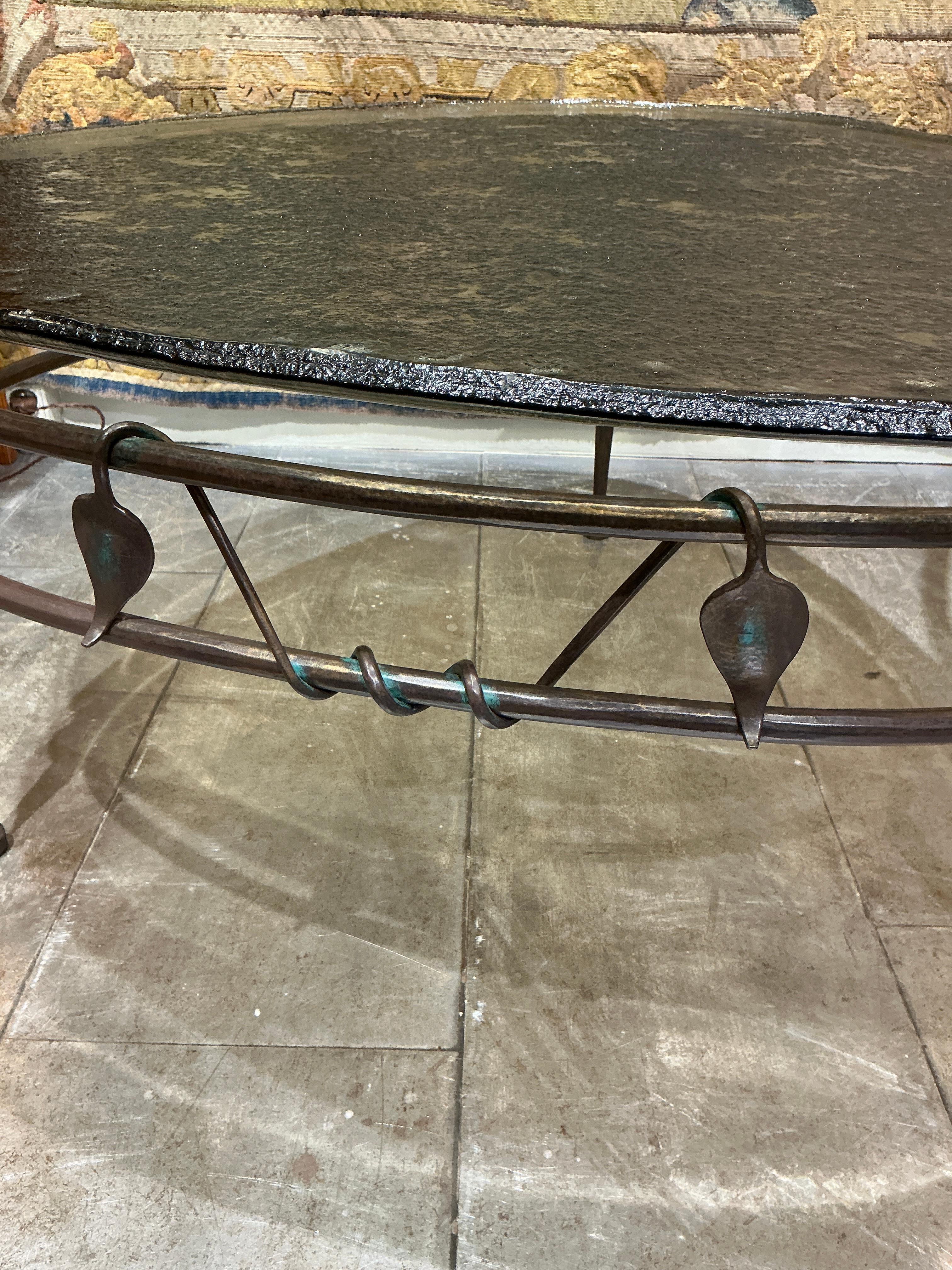 Table basse Allemagne style Lothar Klute, 1970 Bon état à PARIS, FR