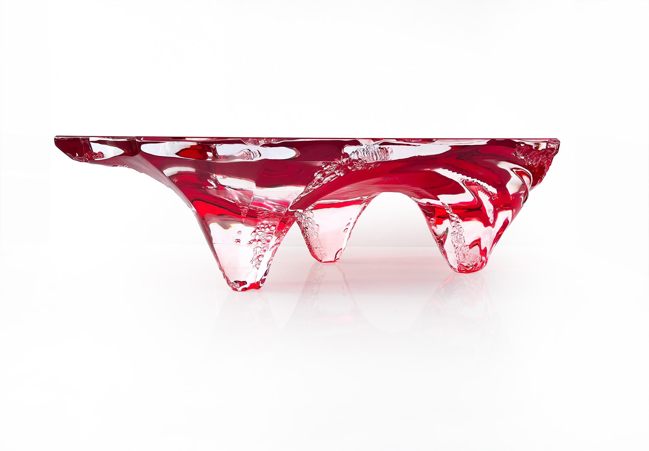 Coffee Table Glacialis Model by Marco Pettinari for Superego Editions, Italy For Sale 3
