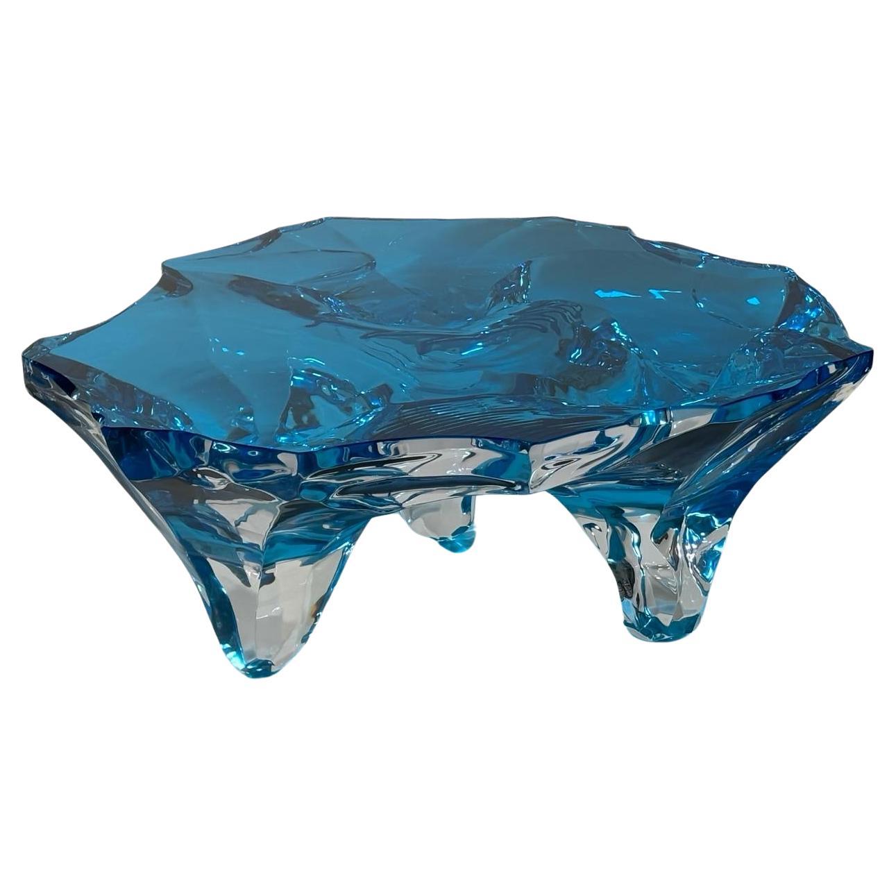 Coffee Table Glacialis Model by Marco Pettinari for Superego Editions, Italy For Sale