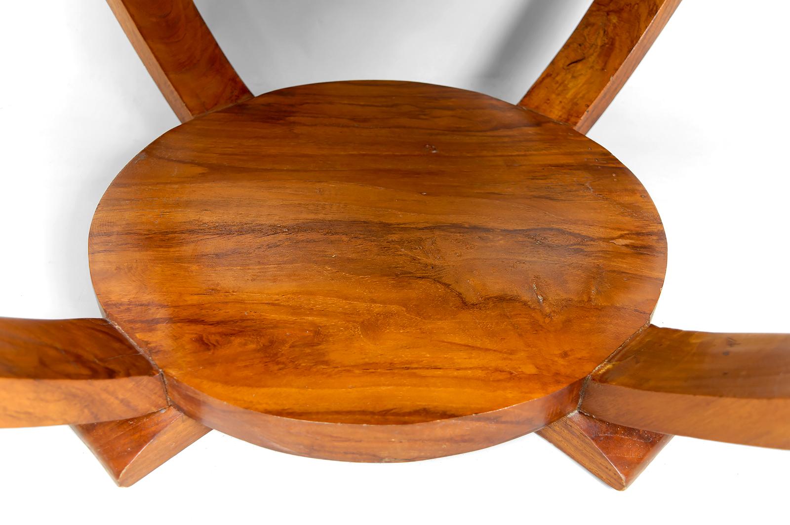 Coffee Table / Gueridon, Colonial Art Deco, In the Style of Michel Dufet, 1930's For Sale 4