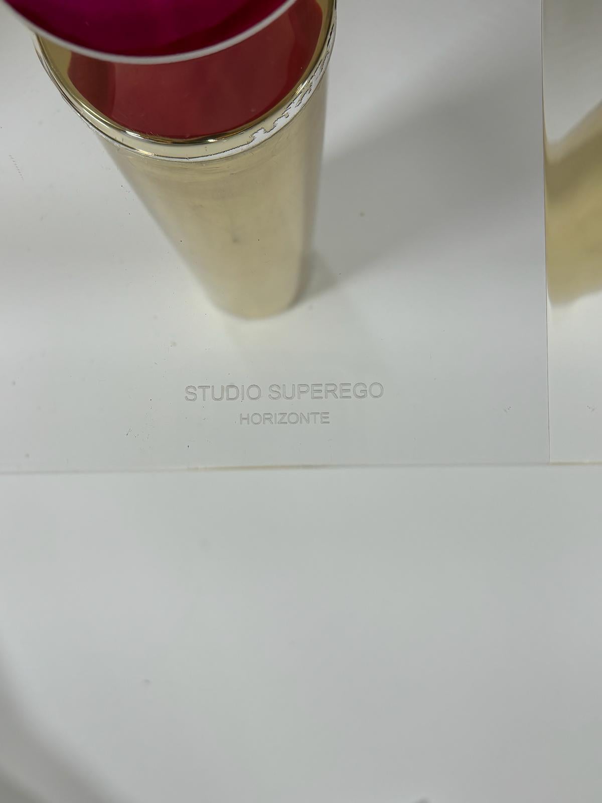 Ottone Tavolino Horizonte Model di Studio Superego, Italia in vendita