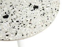 Coffee Table 'I' in White Terrazzo