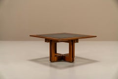 Coffee Table in Ashwood and Walnut for Fausto Bontempi, Italy 1960s
