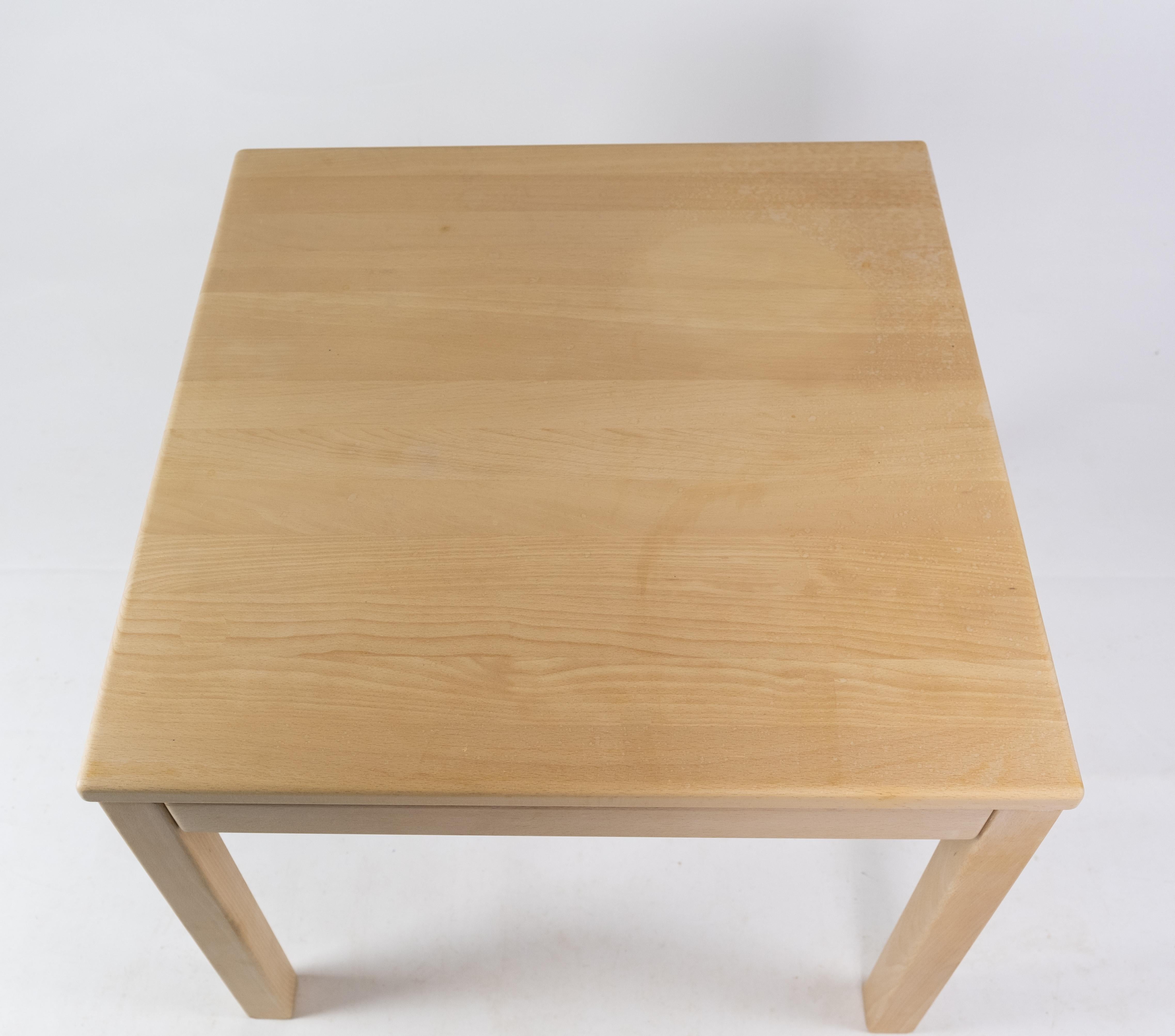 Coffee Table in Beech of Danish Design Manufactured by Brødrene Andersen, 1960s 4