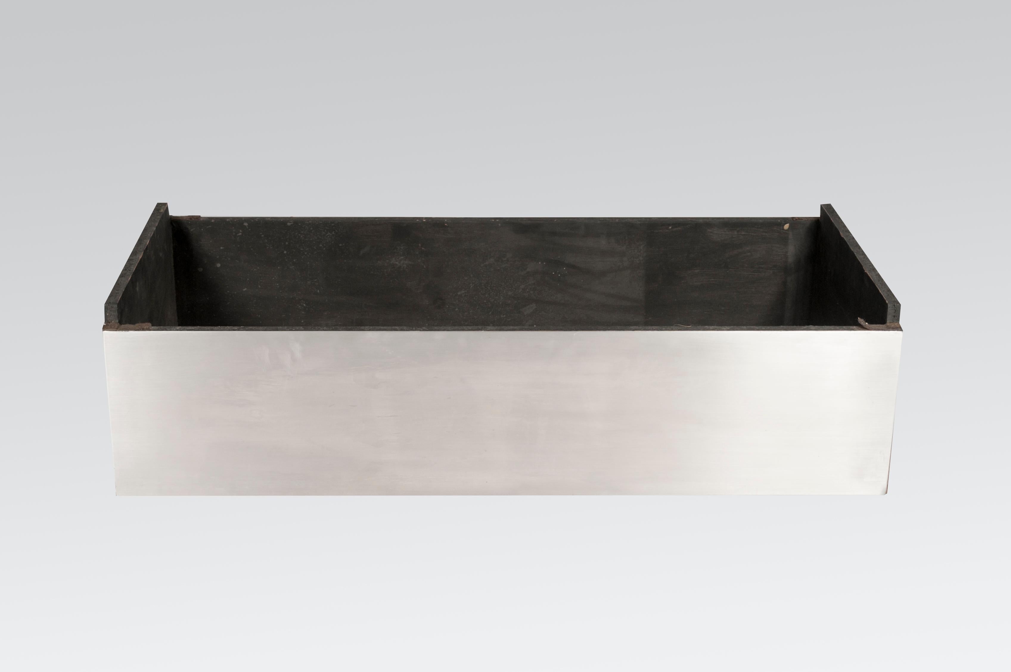 Coffee Table in Black Resin and Marcassite by Jean Claude Dresse 2